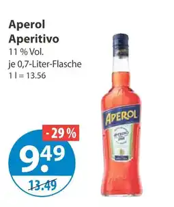 V Markt Aperol aperitivo Angebot