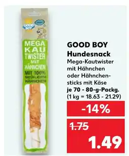 Kaufland Good boy hundesnack mega-kautwister Angebot