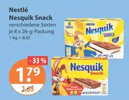 V Markt Nestlé nesquik snack Angebot
