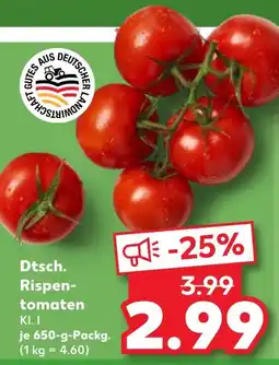 Kaufland Dtsch. rispentomaten Angebot