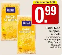 WEZ Birkel No.1 Suppennudeln Angebot
