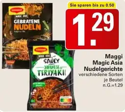 WEZ Maggi Magic Asia Nudelgerichte Angebot