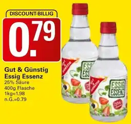 WEZ Gut & Günstig Essig Essenz Angebot