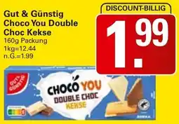 WEZ Gut & Günstig Choco You Double Choc Kekse Angebot