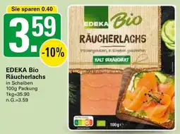 WEZ EDEKA Bio Räucherlachs Angebot