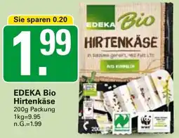 WEZ EDEKA Bio Hirtenkäse Angebot