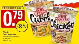 WEZ Nissin Cup Noodles Angebot