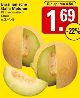 WEZ Brasilianische Galia Melonen Angebot