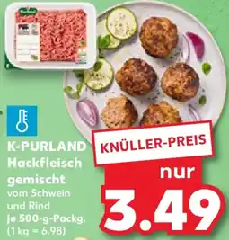 Kaufland K-PURLAND Hackfleisch gemischt Angebot