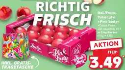 Kaufland Ital./franz. Tafeläpfel Pink Lady Angebot