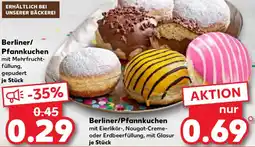 Kaufland Berliner/Pfannkuchen Angebot