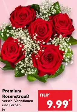 Kaufland Premium Rosenstrauß Angebot