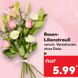 Kaufland Rosen Lilienstrauß Angebot