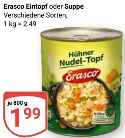 Globus Erasco Eintopf oder Suppe Angebot
