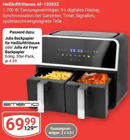 Globus Heißluftfritteuse AF-132833 Angebot