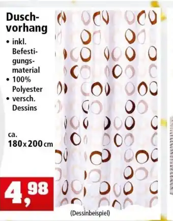 Thomas Philipps Duschvorhang 180*200 Angebot