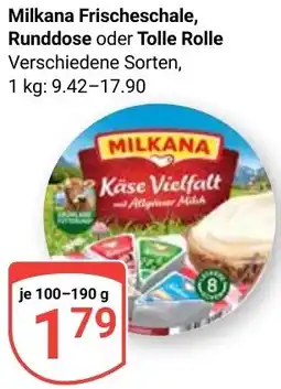 Globus Milkana Frischeschale, Runddose oder Tolle Rolle Angebot