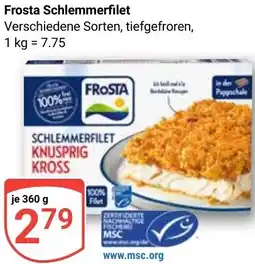 Globus Frosta Schlemmerfilet Angebot