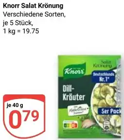 Globus Knorr Salat Krönung Angebot