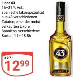 Globus Licor 43 Angebot