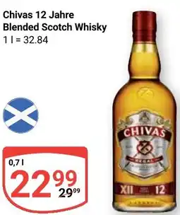 Globus Chivas 12 Jahre Blended Scotch Whisky Angebot