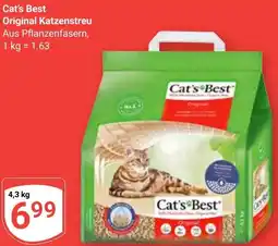 Globus Cat's Best Original Katzenstreu Angebot