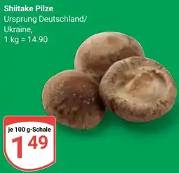 Globus Shiitake Pilze Angebot