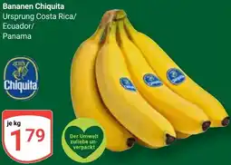 Globus Bananen Chiquita Angebot