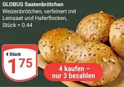Globus GLOBUS Saatenbrötchen Angebot