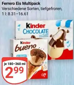 Globus Ferrero Eis Multipack Angebot