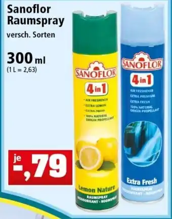 Thomas Philipps Sanoflor Raumspray 300ml Angebot