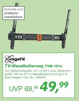 EP Vogel's TV-Wandhalterung TVM 1614 Angebot
