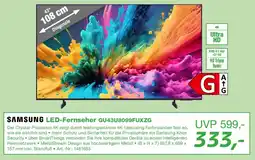 EP SAMSUNG LED-Fernseher GU43U8099FUXZG Angebot
