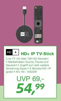 EP HD+ IP TV-Stick Angebot