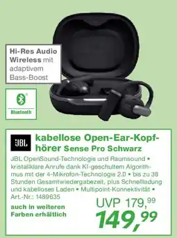 EP JBL kabellose Open-Ear-Kopfhörer Sense Pro Schwarz Angebot