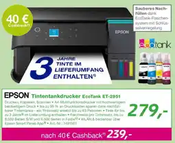 EP EPSON Tintentankdrucker EcoTank ET-2951 Angebot
