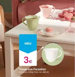 PEPCO Tasse aus Porzellan Angebot