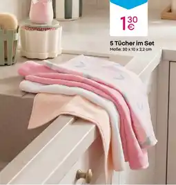 PEPCO 5 Tücher im Set Angebot