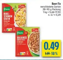 diska Knorr Fix Angebot