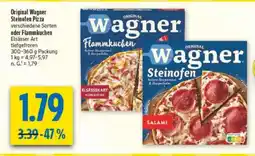 diska Original Wagner Steinofen Pizza Flammkuchen Elsässer Art Angebot