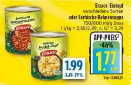 diska Erasco Eintopf oder Serbische Bohnensuppe Angebot