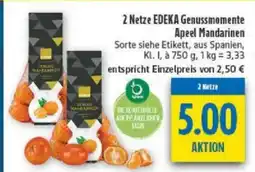 diska EDEKA Genussmomente Apeel Mandarinen Angebot