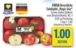 diska EDEKA Herzstücke Tafeläpfel ,,Magic Star" Angebot