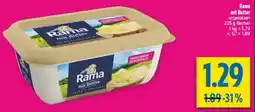 diska Rama mit Butter Angebot