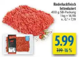 diska Rinderhackfleisch fettreduziert Angebot