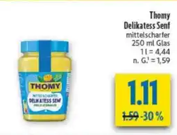 diska Thomy Delikatess Senf Angebot