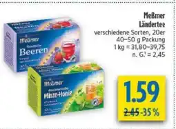 diska Meẞmer Ländertee Angebot
