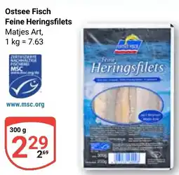 Globus Ostsee Fisch Feine Heringsfilets Angebot