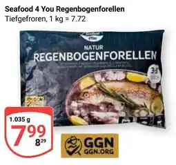 Globus Seafood 4 You Regenbogenforellen Angebot