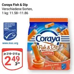 Globus Coraya Fish & Dip Angebot